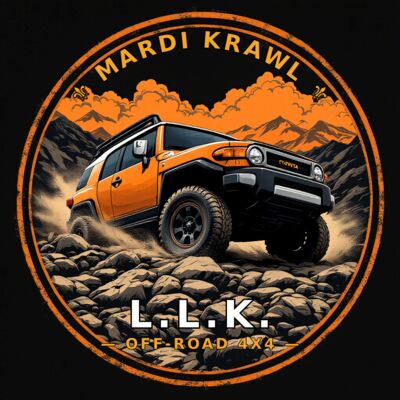 Mardi Krawl — Badge