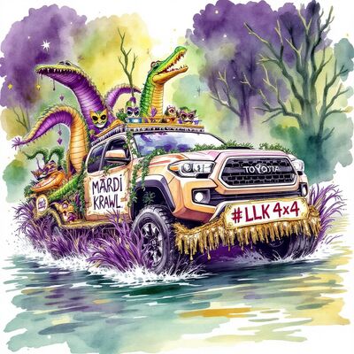 Mardi Krawl — Swamp Float