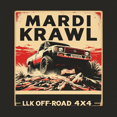 Mardi Krawl — Vintage Matchbook