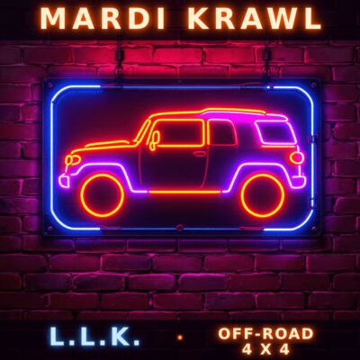 Mardi Krawl — Neon Sign