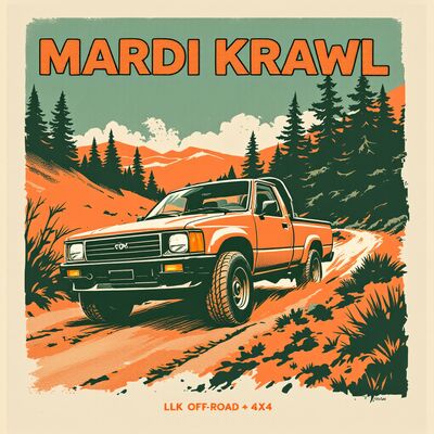 Mardi Krawl — Risograph