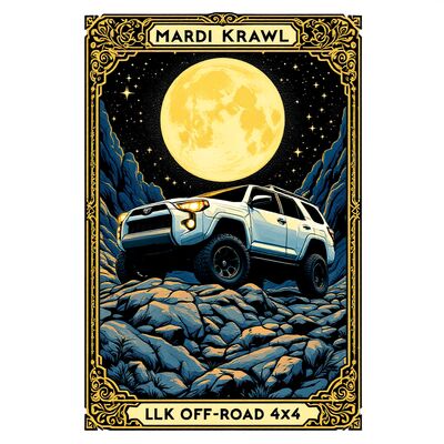 Mardi Krawl — Tarot Card